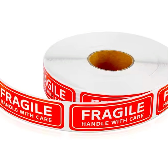 Fragile Shipping Stickers - Picture 2 of 2